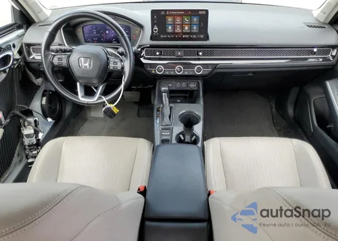 2022 Honda Civic Touring из США, поврежденный, VIN 2HGFE1F96NH304445